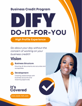 Load image into Gallery viewer, DIFY. “Do It For You” Business Credit program
